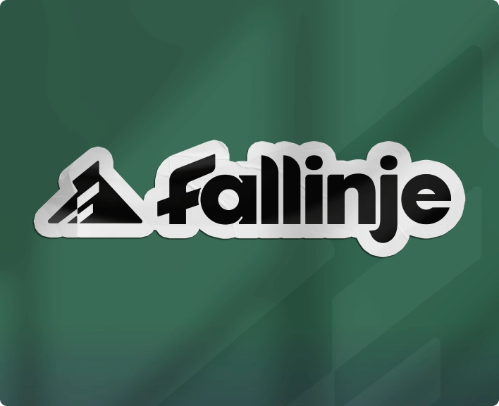 Fallinje sticker